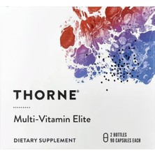 Thorne  Multi-Vitamin Elite A.m 90. - P.m 90. Daily Nutritional Supplement  Two Formulas Third-Party Certified 180 Capsul.