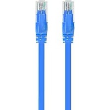 HCS-T06-00421-031 4X2X24# Utp Lsoh Cat6 P.cord 0,3mt Mavi