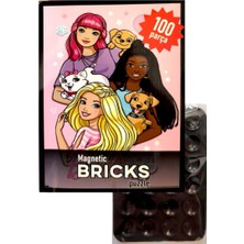 Funnigo Magnetic Brıcks Puzzle 100 Parça+Telefon Tutucu Set-10