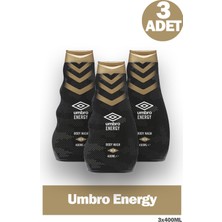 Umbro Energy Vücut Yıkama Duş Jeli Şampuanı 400 ml 3 Adet