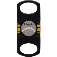 Lubinski Plastik Standlı Puro Kesici Siyah/gold 60 Ring LB-357
