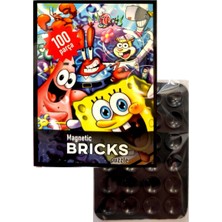 Funnigo Magnetic Brıcks Puzzle 100 Parça+Telefon Tutucu Set-14