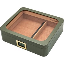 Lubinski Yeni Seri Basic Puro Kutusu Humidor 30's Yeşil LB-005