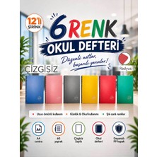 Icon Contra Pp Kapak Spiralli 60 Yaprak A4 Çizgsiz 12 Adet Defter