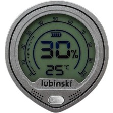 Lubinski Dijital Nem ve Sıcaklık Ölçer Higrometre Grey LB-928