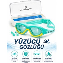 Premini Çocuk Yüzücü Gözlüğü, Su Geçirmez ve Buğu Önleyici, Kutulu Profesyonel Tasarım