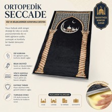 Fabrix Home Secdeyolu Ortopedik Seccade (Kadife Dua kitabı + Zikirmatik Hediyeli)