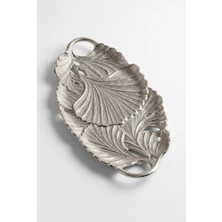 sembol Silver Döküm Tepsi