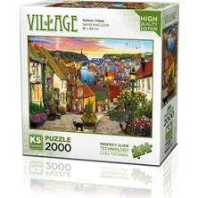  ks games puzzle 2000 parçaharbour village 22525