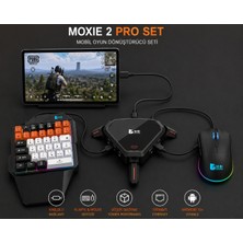 GetBlueTech Moxie 2 Pro (Scorpion 2 Pro) + K15 Klavye + G5 Mouse Mobil Oyun Seti