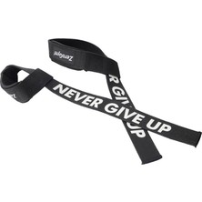Zerogym Lifting Strap, Kaydırmaz Silikon Takviyeli Ağılık Kaldıma Kayışı 2li