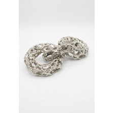 sembol Silver Döküm Zincir Obje 41*15*11