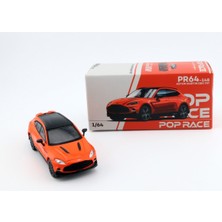 Pop Race Aston Martin Dbx 707 Cosmos Orange 1:64 Diecast Model Araba PR64-148