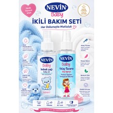 Nevin Bebek Yağı 200 ml ve Kolay Tarama Saç Spreyi 200 ml Ikili Saç ve Cilt Bakım Seti