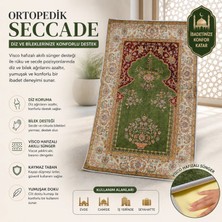 Fabrix Home Secdeyolu Ortopedik Seccade (Kadife Dua kitabı + Zikirmatik Hediyeli)