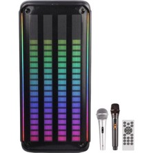 Tastech Büyük Boy Hoparlör Kablolu ve Kablosuz Mikrofonlu Şarjlı Bluetooth Speaker Taşınabilir Hoparlör