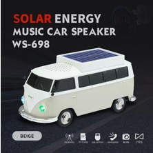 Tastech Minibüs Tasarımlı Bluetooth Speaker Sd Kart USB Fm Radyolu Şarjlı Taşınabilir Kablosuz Hoparlör