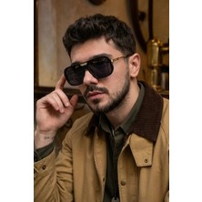 Clodi Esfa Gold Dik Ok Unisex Güneş Gözlüğü