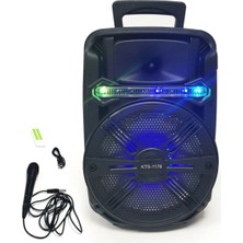 Tastech Mikrofonlu Taşınabilir Kablosuz Toplantı Hoparlörü Bluetooth Speaker