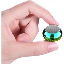 Tastech Metal Mini Kablosuz Hoparlör Şarjlı Sd Kart Girişli 3W Bluetooth Speaker