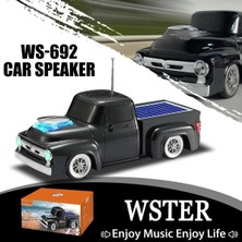 Tastech Kamyonet Şeklinde Bluetooth Speaker Sd Kart USB Fm Radyolu Şarjlı Taşınabilir Kablosuz Hoparlör