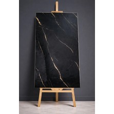 Ukab Dekor (30X60 Cm) Banyo Mutfak 1 Adet Kendinden Yapışkanlı Mermer Seramik Desenli Köpük Pvc Duvar Paneli