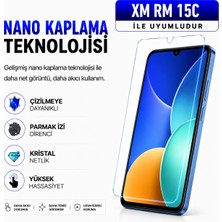 Powerfox Redmi 15C Uyumlu Cam Karışımlı Nano Cam Ekran Koruyucu | 9h+ Çizilme Direnci | Yüksek Dokunmatik Hassasiyet