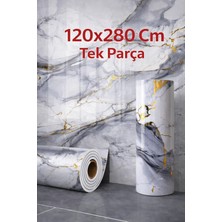 Ukab Dekor 120X280 cm 1 Adet Lüks Dekoratif Kendinden Yapışkanlı Esnek Köpük-Pvc Tv Ünitesi Paneli Banyo Salon