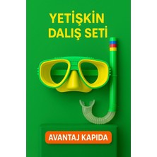 Premini Yetişkin ve Çocuklar Için Şnorkel ve Yüzücü Maskesi Seti, Tatil ve Havuz Kullanımı
