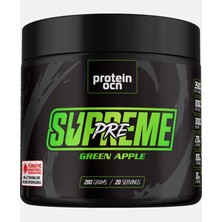 Proteinocean Pre-Workout Supreme Yeşil Elma - 280G - 20 Servis