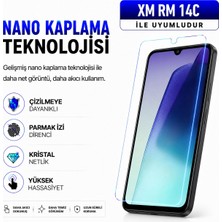 Powerfox Redmi 14C Uyumlu Cam Karışımlı Nano Cam Ekran Koruyucu | 9h+ Çizilme Direnci | Yüksek Dokunmatik Hassasiyet