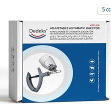 Dedeks 5 ml Veteriner Otomatik Enjektör Şırınga Aşı Tabancası Yedek Parçalı