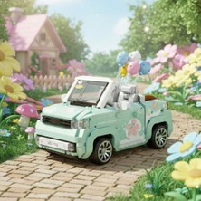 NW NessiWorld LZ-1132  balon Arabası Yeşil 779 Parça Block Oyuncak