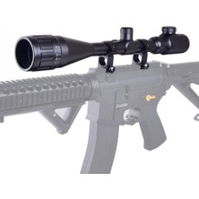 Forestia 8-32X50 Aoeg Taktikal Çift Işıklı (Kırmızı Yeşil) Ayarlanablilir Zoomlu Avcılık Nişan Tüfek Dürbün