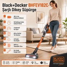 Black & Decker  Kalitesinden Asla Taviz Vermeyen Yapısıyla  18V Kablosuz Şarjlı Dikey Süpürge