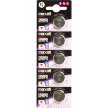 Morado Se siente Perfecto Maxell CR2025 3V Lityum Bios Baskül Terazi Pili 5’li Kartela 5 Adet
