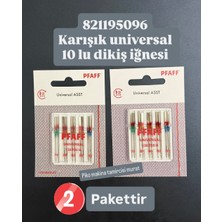 Pfaff Universal Karışık İğne 82119509610 lu iğne 2 pakettir (20 adet iğne)
