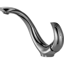 Dellora Elıte Kısa Lavabo Bataryası Parlak Parlak-Füme