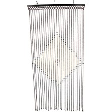 Otantik Çarşı Ahşap Boncuklu Kapı Perdesi 90X180 Cm. 27 Sıra K022