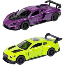 NW NessiWorld KM36201C-1-2-3-4  Çek Bırak Metal Araba  1:36