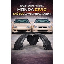 EP Garaj Otomotiv Honda Civic 1992-2001 Model Uyumlu Sağ Sol Davlumbaz Takımı
