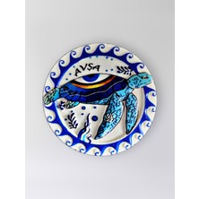 Mundy Avşa Polyester Kabartmalı Kaplumbağalı Magnet 7 cm Dekoratif Hediyelik Buzdolabı Süsü (KOD:1323)