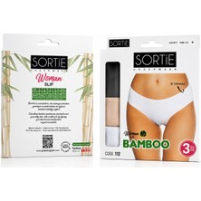Sihirli Dantel Sortie Bambu Düşük Bel Külot 3 Adet