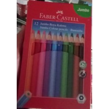 Ed Kırtasiye Faber Castell Jumbo Kuru Boya Kalemi 12 Renk