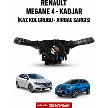 Renault Megane 4 Talisman Direksiyon Sargısı Far Silecek Kolu Komple Orijinal 255676466R