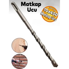Cmc Tools CMC1045 10X450 mm Beton Duvar Taş Delme Sds Plus Matkap Ucu 10 mm 45 cm