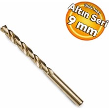 Gfb GFB1824 Hss - E Co Altın Seri Matkap Ucu %5 Kobaltlı Metal Matkap Ucu 9 mm