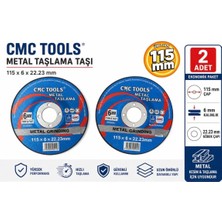 Cmc Tools CMC4120 Metal Taşlama Diski 115X6 mm Taşlama Disk (2 Adet)