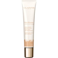 Clarins Skin Illusion Tinted Moisturizer 01 Renkli Nemlendirici 40 ml - Nemlendirici Doğal Işıltılı Bitiş