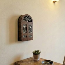 Morgen Craft Asar Kapaklı Ahşap Anahtar Kutusu - MDF - 17x30x4,5 cm